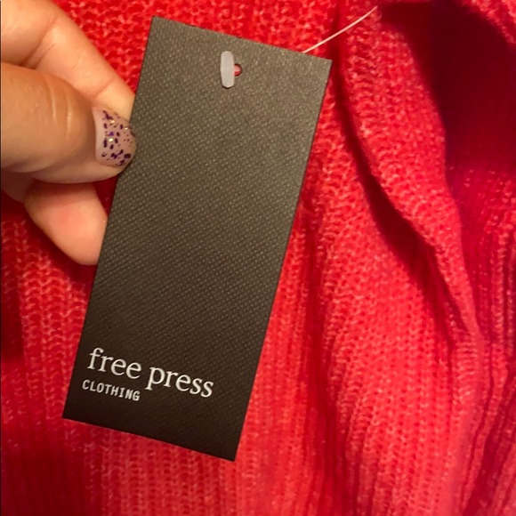 Free Press V-Neck Knit Sweater - Picture 7 of 7